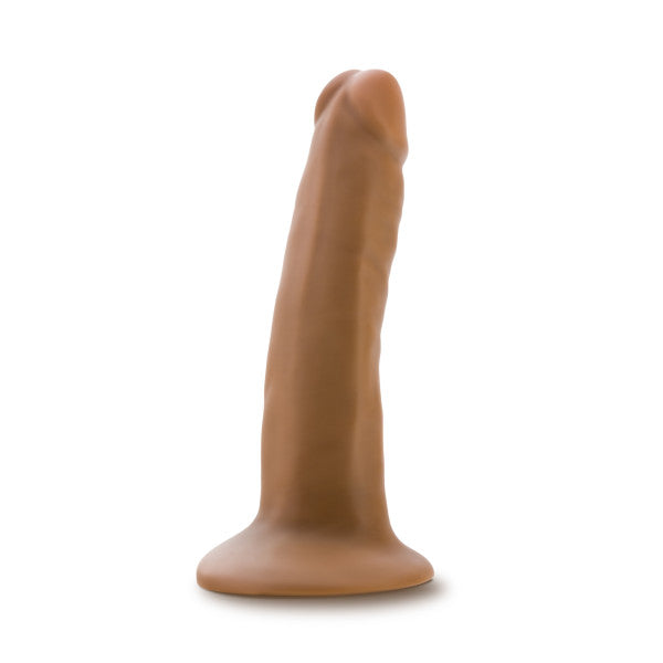 DR SKIN 5.5 COCK W/ SUCTION CUP MOCHA "