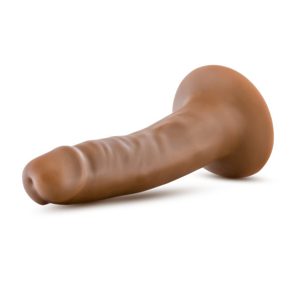 DR SKIN 5.5 COCK W/ SUCTION CUP MOCHA "