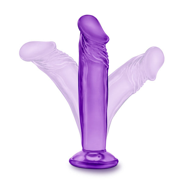 B Yours Sweet N Small Dildo 6" with Suction Cup – Purple