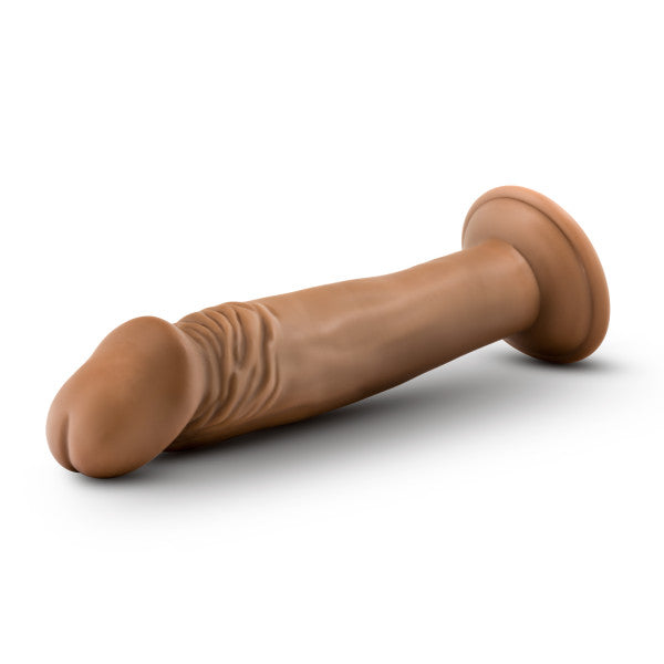 DR SKIN DR SMALL 6IN DILDO MOCHA