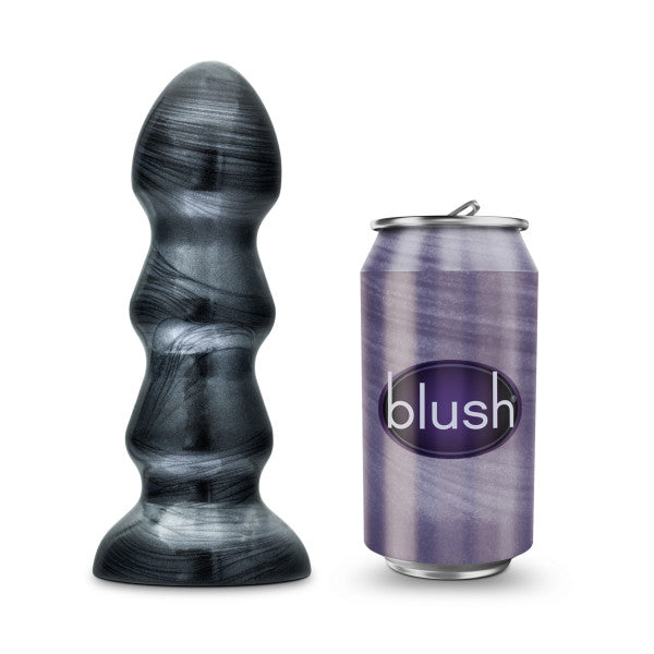 JET BLACK JACK CARBON METALLIC BLACK ANAL PLUG