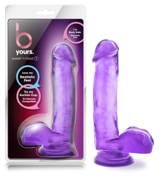 B YOURS SWEET N HARD 1 PURPLE DONG