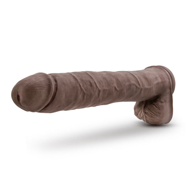 AU NATUREL DADDY 14IN DUAL DENSITY CHOCOLATE