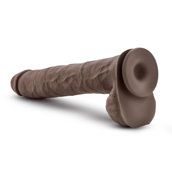 AU NATUREL DADDY 14IN DUAL DENSITY CHOCOLATE