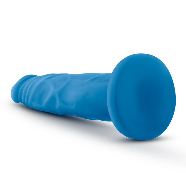 NEO 7.5 DUAL DENSITY COCK NEON BLUE "