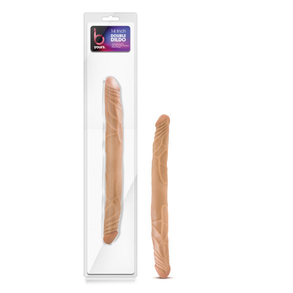 B YOURS 14 DOUBLE DILDO LATIN "