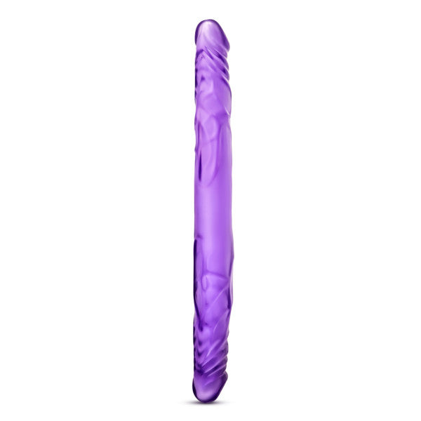 B YOURS 14 DOUBLE DILDO PURPLE "