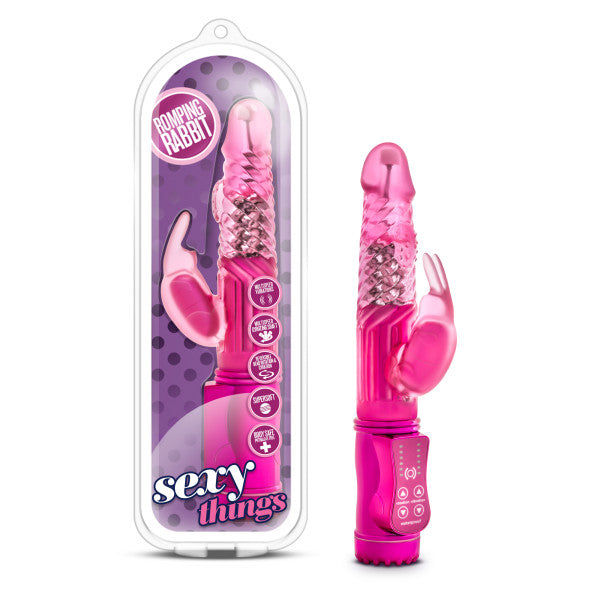 SEXY THINGS ROMPING RABBIT FUCHSIA