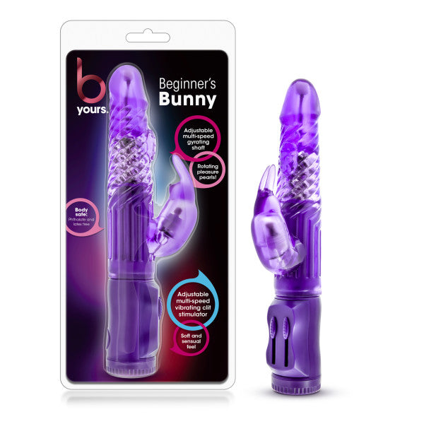 B YOURS BEGINNER'S BUNNY PURPLE RABBIT VIBRATOR