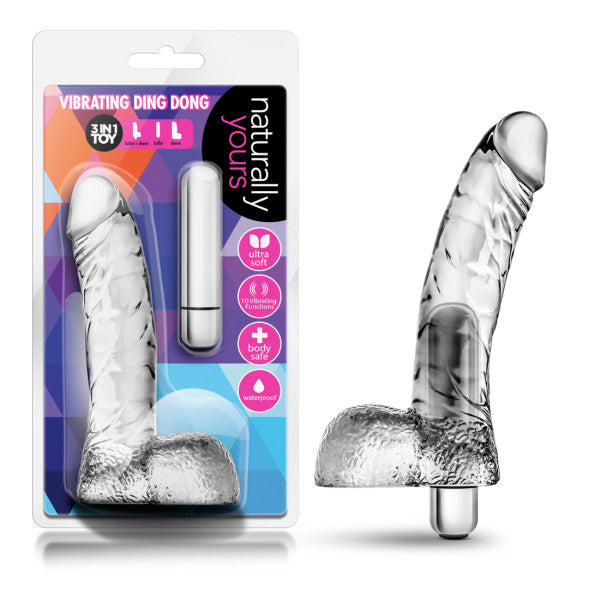 NATURALLY YOURS DING DONG CLEAR VIBRATING