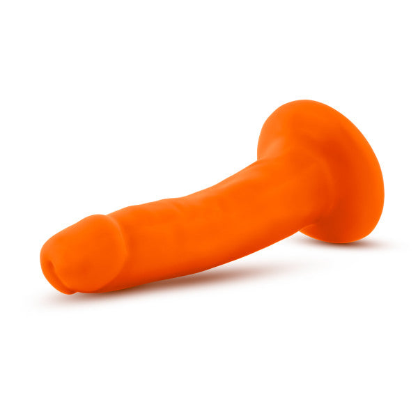 NEO 5.5 DUAL DENSITY COCK NEON ORANGE "