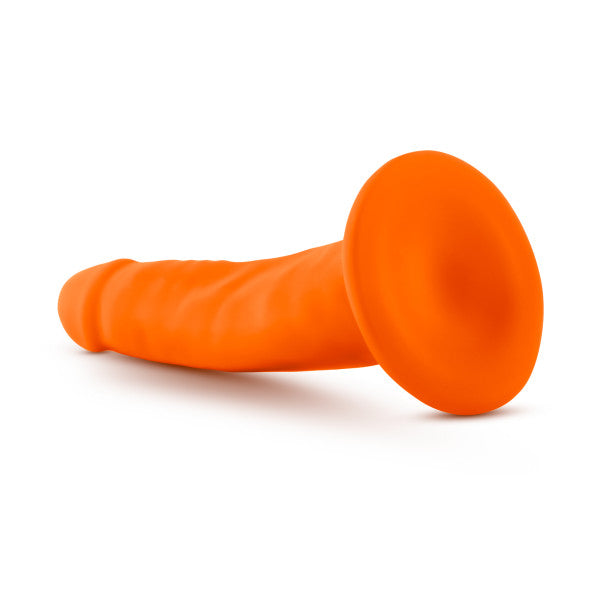 NEO 5.5 DUAL DENSITY COCK NEON ORANGE "