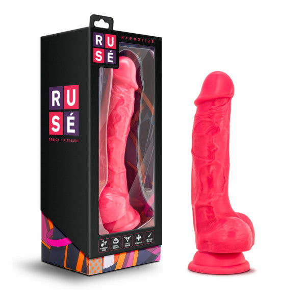 RUSE HYPNOTIZE CERISE REALISTIC DILDO