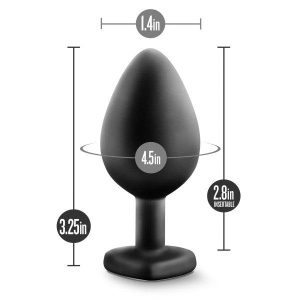 TEMPTASIA BLING PLUG MEDIUM BLACK