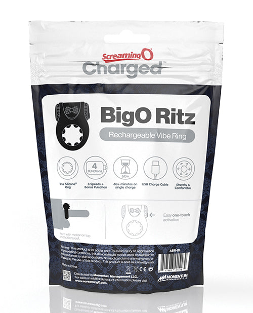 SCREAMING O CHARGED BIG O RITZ BLACK