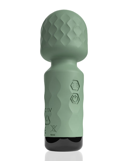 SCREAMING O CUTIES WINNY VIBRATING MINI WAND SAGE GREEN