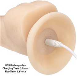 NAKED ADDICTION ROTATING & VIBRATING DONG
