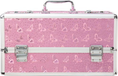 LOCKABLE VIBRATOR CASE PINK LARGE