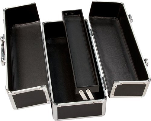 LOCKABLE VIBRATOR CASE BLACK LARGE