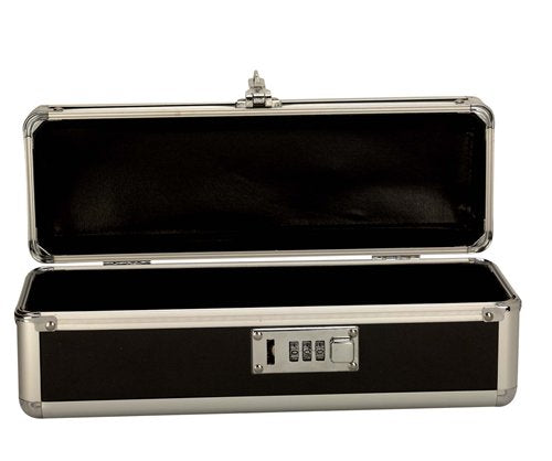 LOCKABLE VIBRATOR CASE BLACK SMALL
