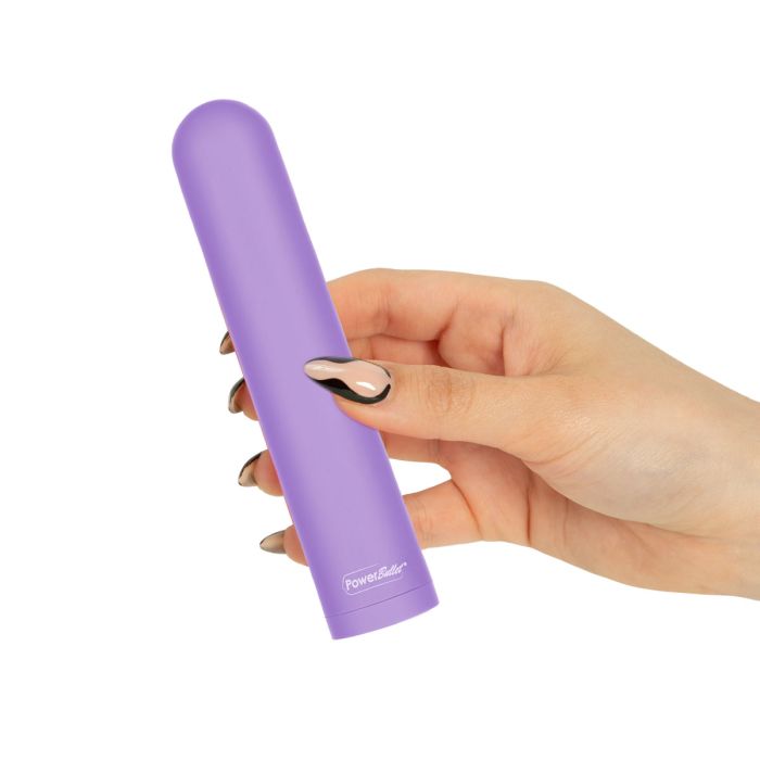 POWERBULLET EEZY PLEEZY 5 IN VIBE RECHARGEABLE PURPLE (Out Beg Dec)