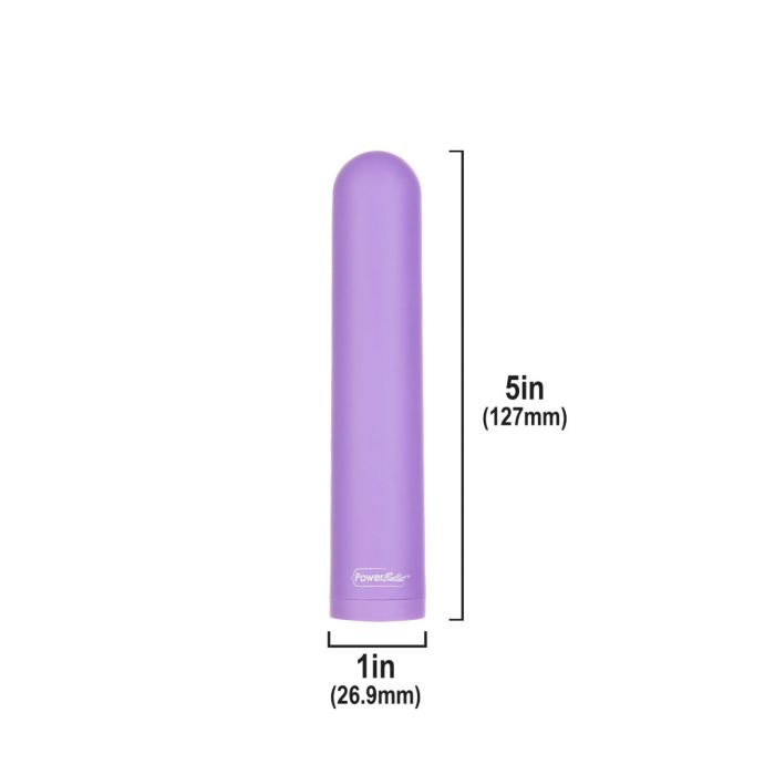 POWERBULLET EEZY PLEEZY 5 IN VIBE RECHARGEABLE PURPLE (Out Beg Dec)