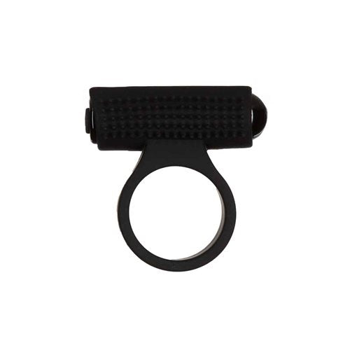 POWER BULLET COSMIC COCK RING W/ BULLET BLACK