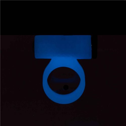 POWER BULLET COSMIC COCK RING W/ BULLET GLOW IN THE DARK