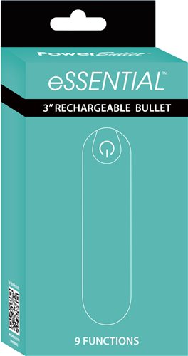 POWER BULLET ESSENTIAL 3.5IN RECHARGEABLE TEAL