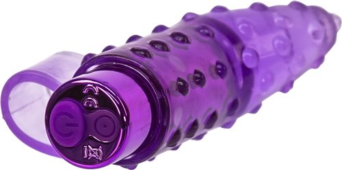 RECHARGEABLE FRISKY FINGER MASSAGER PURPLE