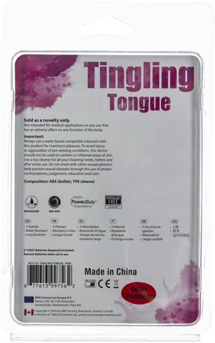 TINGLING TONGUE PINK