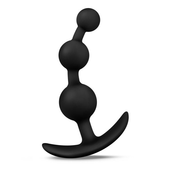 ANAL ADVENTURES PLATINUM SMALL ANAL BEADS BLACK