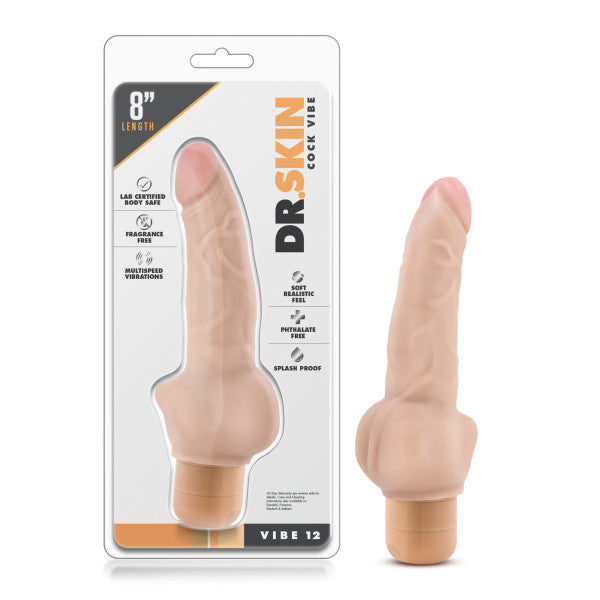 DR SKIN COCK VIBE #12 BEIGE