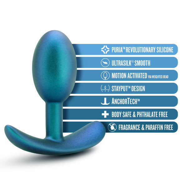ANAL ADVENTURES MATRIX NEBULA PLUG LUNAR BLUE