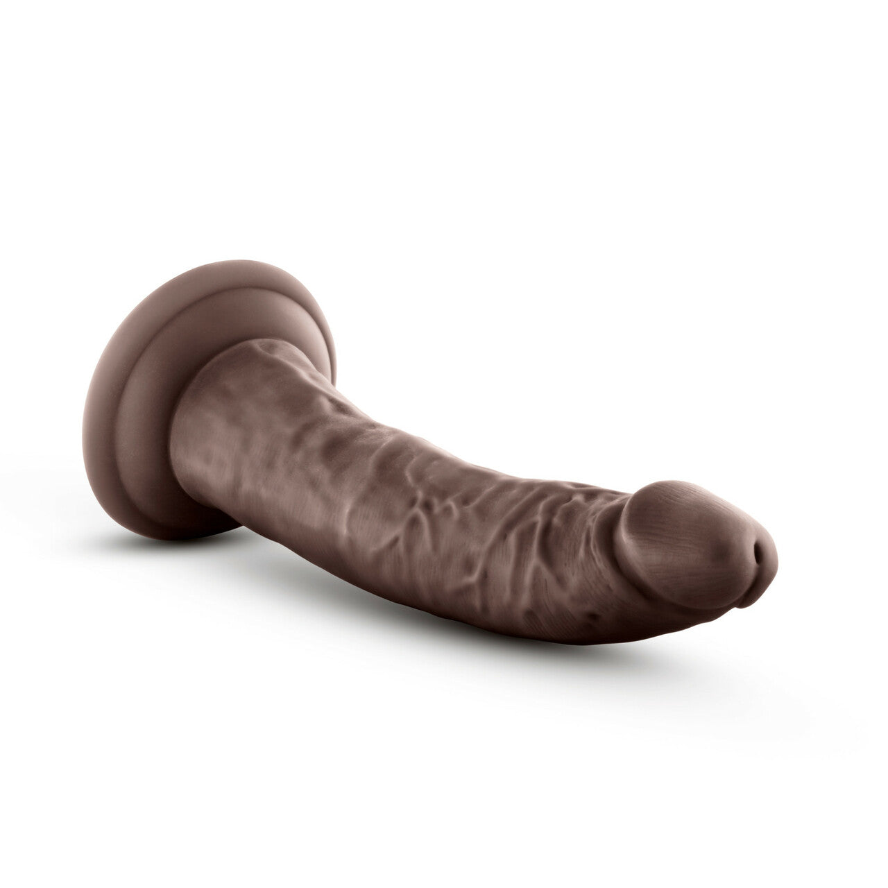 AU NATUREL JACK 7IN DILDO CHOCOLATE
