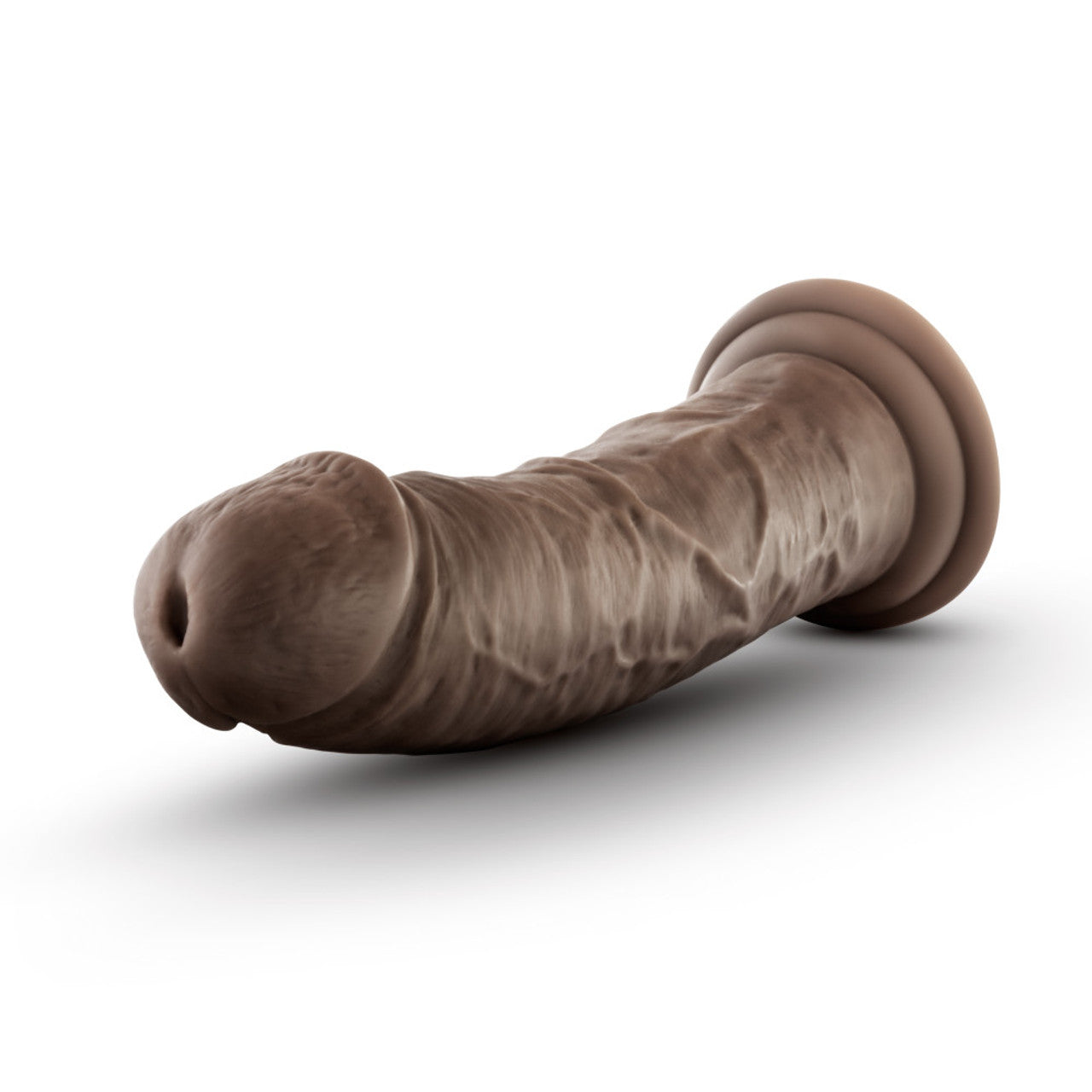 DR SKIN 8 COCK W SUCTION CUP CHOCOLATE "