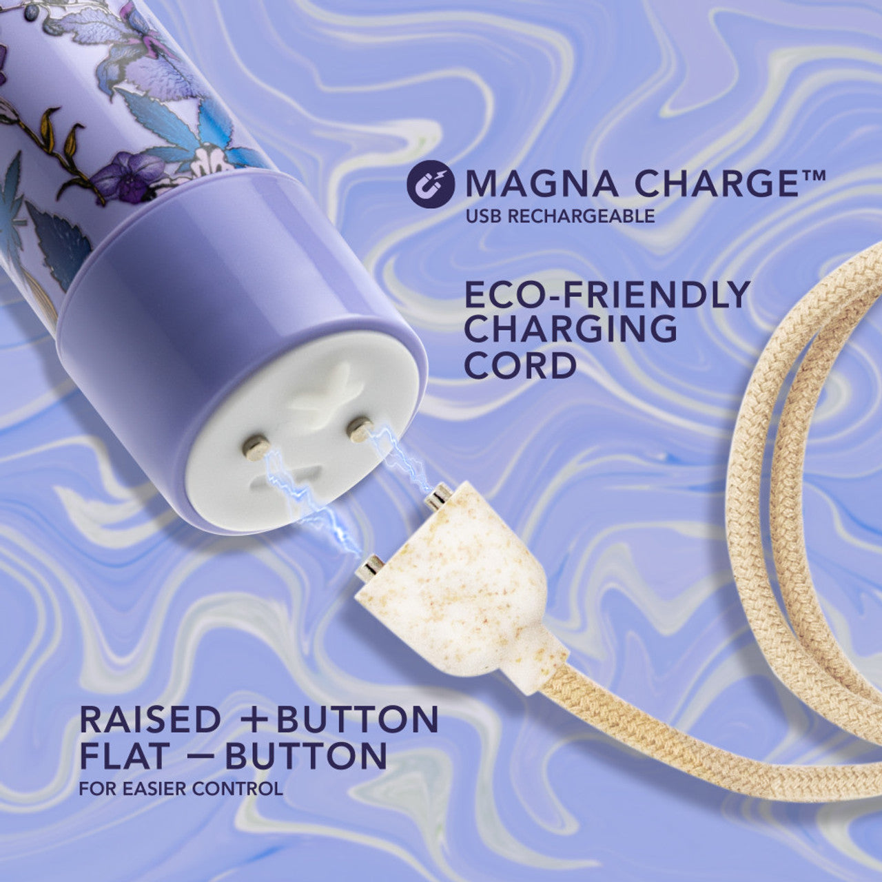 LIMITED ADDICTION FLORADELIC 7 IN RECHARGEABLE VIBE PURPLE