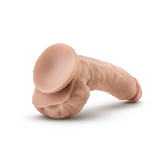 DR. SKIN MR. MAYOR 9IN DILDO W/ BALLS BEIGE