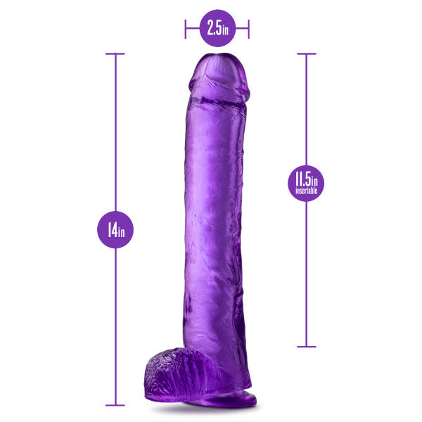 B YOURS PLUS HEFTY N HUNG PURPLE