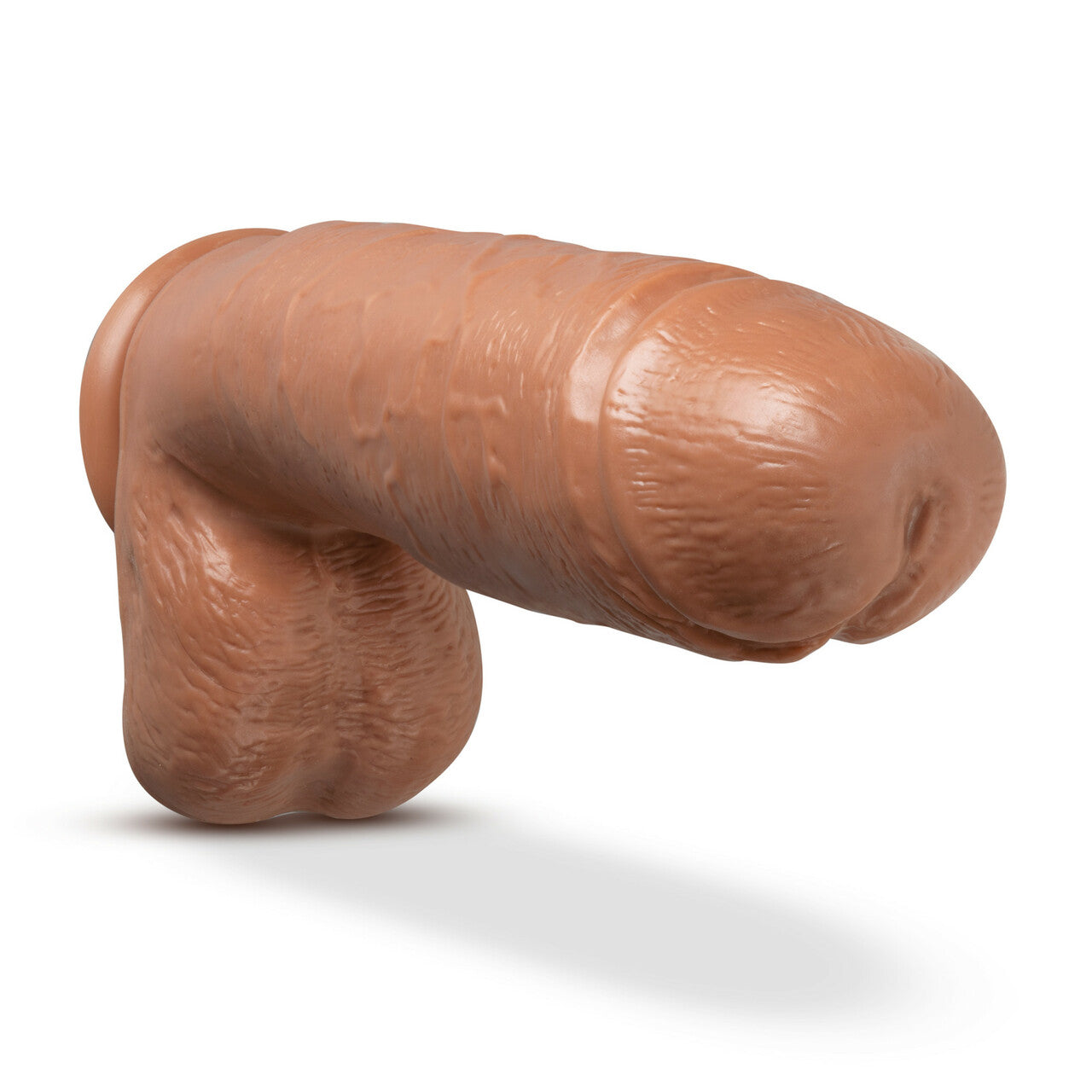 AU NATUREL HUGE 10IN DILDO MOCHA