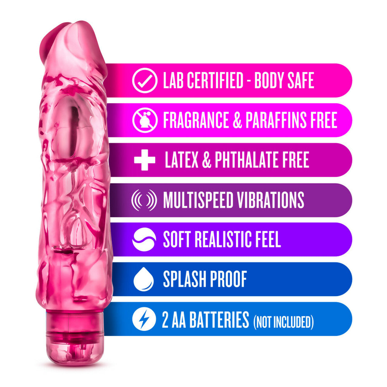 NATURALLY YOURS WILD RIDE PINK