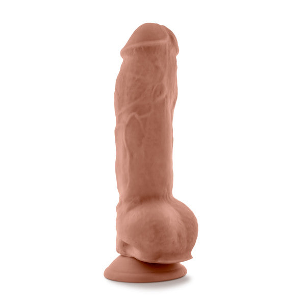 AU NATUREL BIG BOY 10 DILDO MOCHA "
