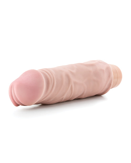X5 9IN HARD ON VIB DILDO NATURAL
