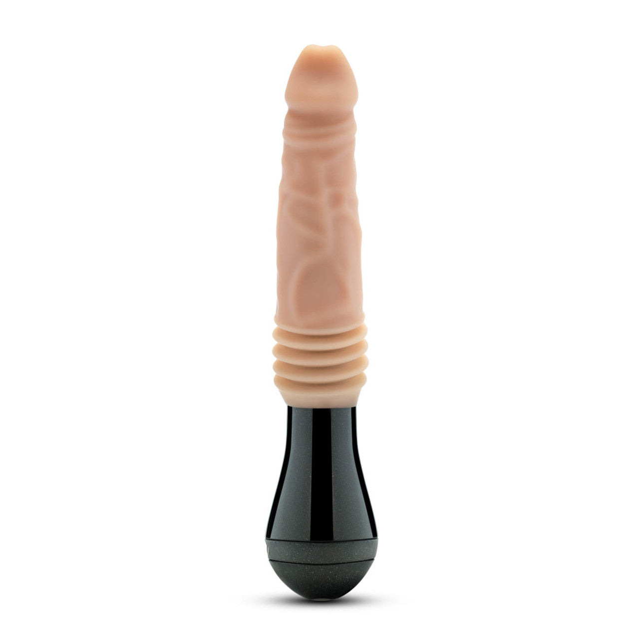 DR. SKIN DR. KNIGHT THRUSTING GYRATING VIBRATING DILDO BEIGE