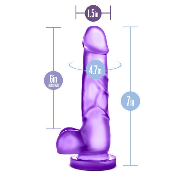 B YOURS SWEET' N HARD 7 DONG PURPLE "