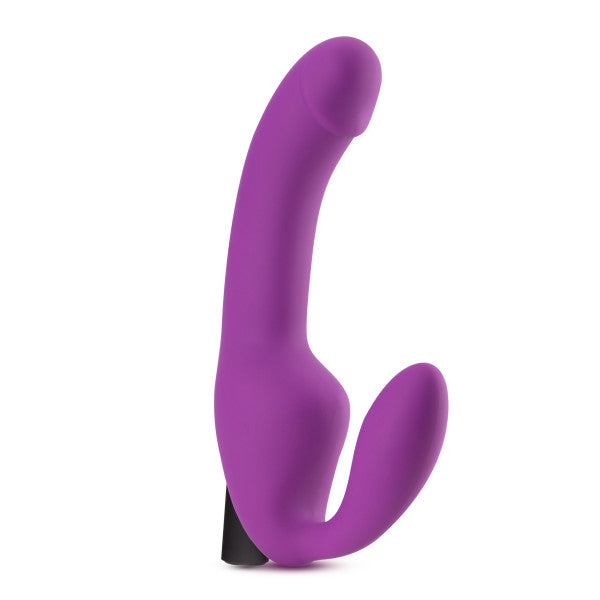 TEMPTASIA CYRUS STRAPLESS SILICONE DILDO PURPLE