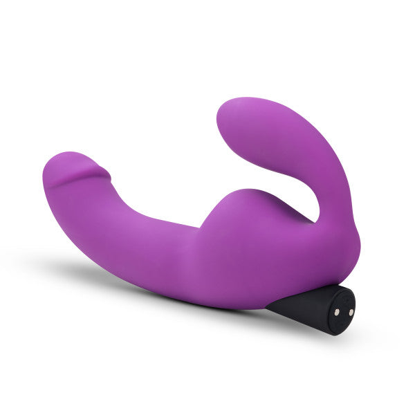 TEMPTASIA CYRUS STRAPLESS SILICONE DILDO PURPLE
