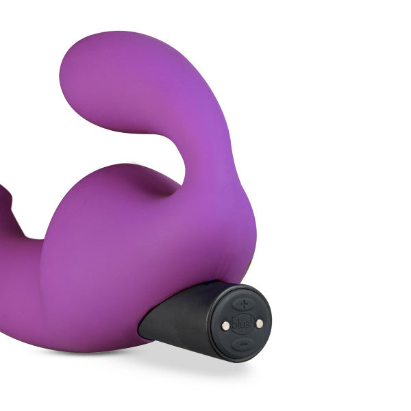 TEMPTASIA CYRUS STRAPLESS SILICONE DILDO PURPLE