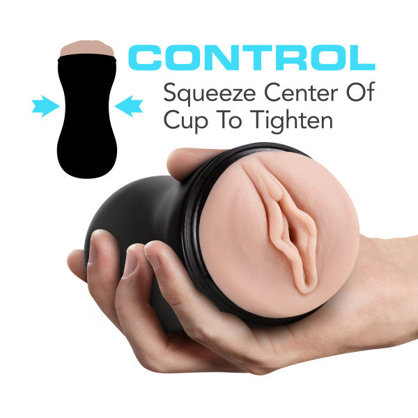 M FOR MEN SOFT & WET SELF LUBRICATING STROKER CUP VANILLA