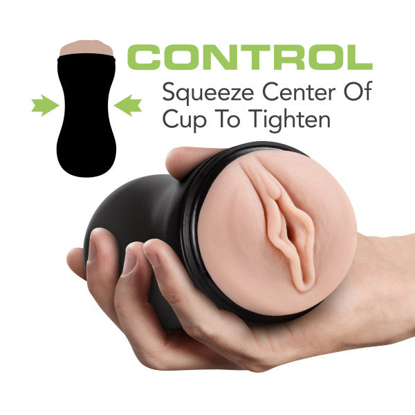 M FOR MEN SOFT & WET SELF LUBRICATING STROKER CUP VANILLA